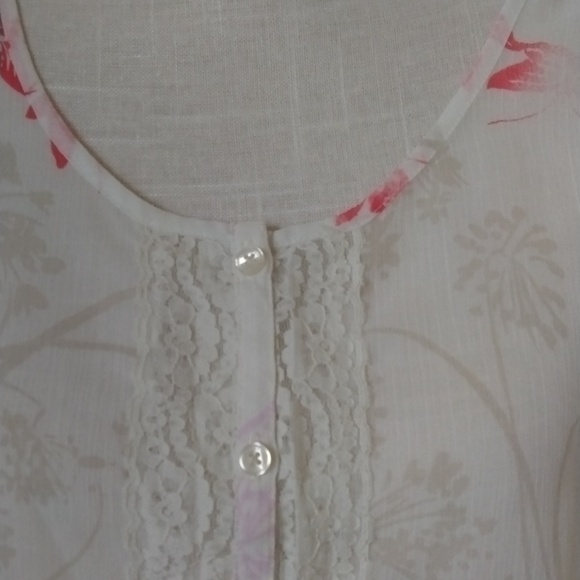 Bundle: 2 sheer tops XXI and Express - Picture 9 of 12